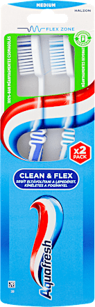 Fogkefe clean&flex duopack (többféle) Aquafresh