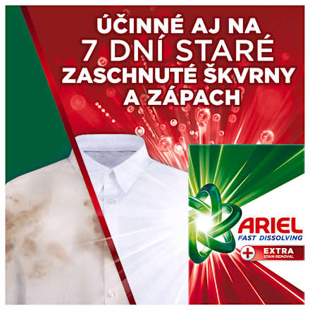 Prací prášok Ultra Oxi Effect  Ariel