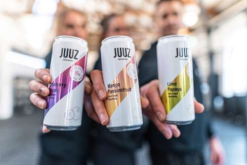 Erfrischungsgetränk, Protein Soda, Blueberry Cassis JUUZ