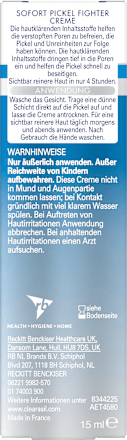 Anti Pickel Creme Sofort Fighter  Clearasil