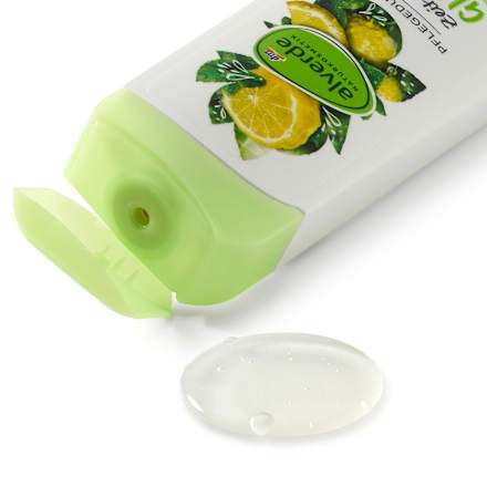 Negovalni gel za tuširanje z bio meto in bio bergamotko alverde NATURKOSMETIK