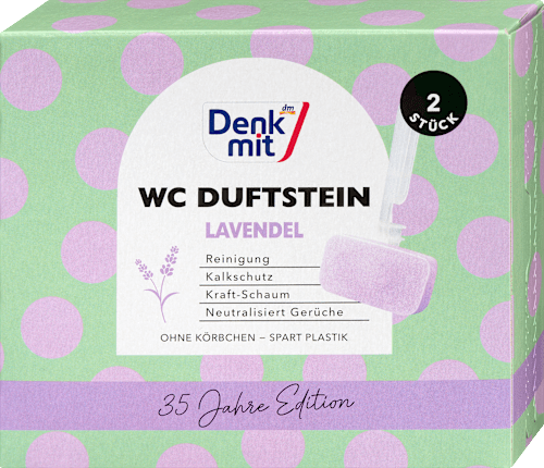 WC-Stein Lavendel Denkmit