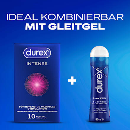 Kondome Intense Orgasmic, Breite 56mm Durex