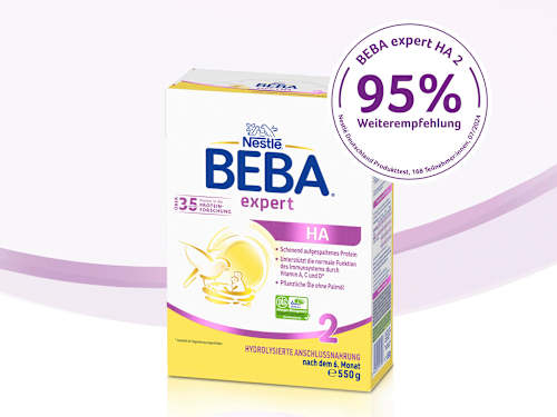 Folgemilch Expert HA 2 nach dem 6. Monat Nestlé BEBA