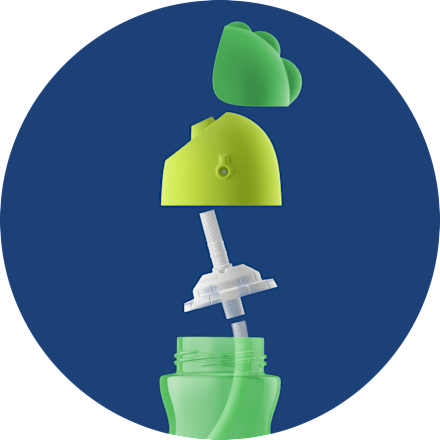 Trinkhalmbecher grün ,300 ml PHILIPS AVENT