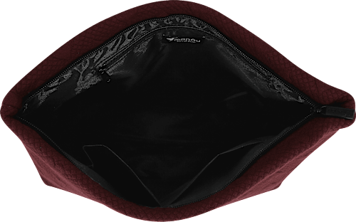 Kulturbeutel bordeaux gesteppt Herzen Soapland