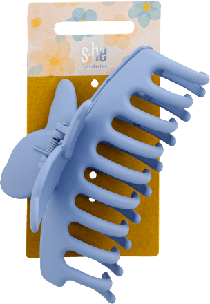 Haarklammer Schmetterling blau  s-he stylecollection