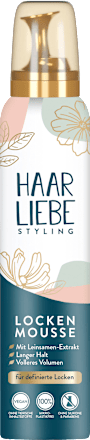 Schaumfestiger Lockentraum Mousse HAARLIEBE