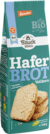 Backmischung Haferbrot Vollkorn, glutenfrei Bauck Mühle