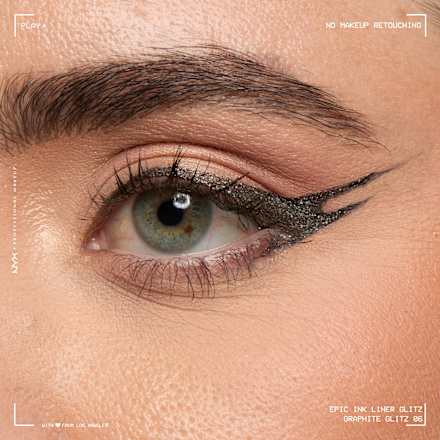 Eyeliner Epic Ink Jeanz Glitz Graphite Glitz 06 NYX PROFESSIONAL MAKEUP