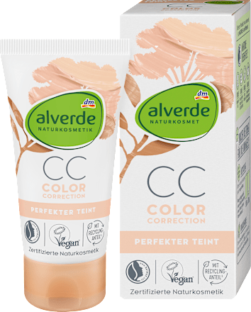 Krem CC do każdego typu cery, SPF 6 alverde NATURKOSMETIK
