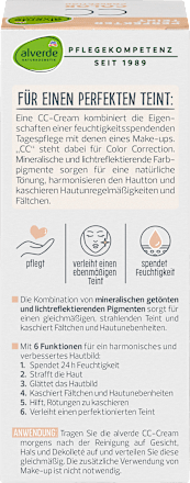 CC Cream Color Correction SPF6 alverde