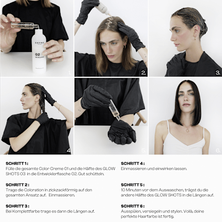 Haarfarbe 7/0 Ibiza Dunkelblond Natur SHYNE Professional