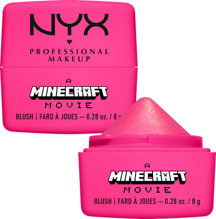 Blush A Minecraft Movie Cheeky Mob Balms Oh She Baaahd 05 Pink NYX PROFESSIONAL MAKEUP