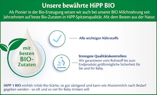 Anfangsmilch 1 von Geburt an HiPP