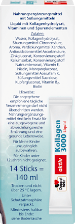 Kollagen 3.000 Liquid Sticks 14 St. Doppelherz