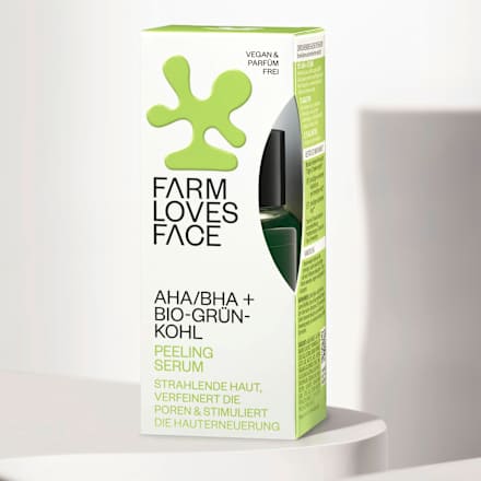 Peeling Serum AHA/BHA + Bio-Grünkohl  Farm Loves Face