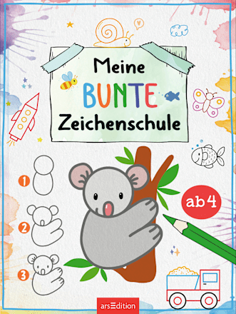 Kinderbuch Meine bunte Zeichenschule Ars Edition