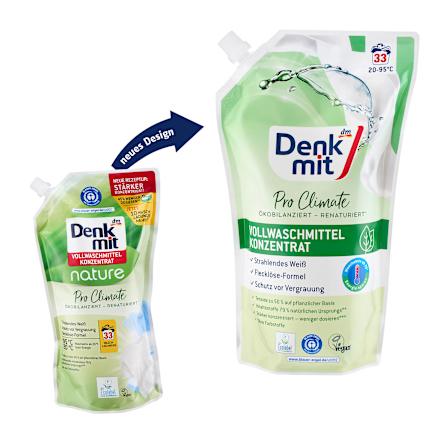 Prací prostriedok na bielu bielizeň Pro Climate koncentrát Denkmit