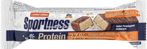 proteinová tyčinka s příchutí skořice Sportness