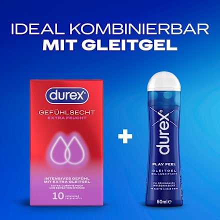 Kondome Gefühlsecht Extra Feucht Durex