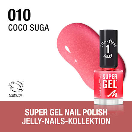 Nagellack Super Gel Jelly 010 Coco Suga MANHATTAN Cosmetics