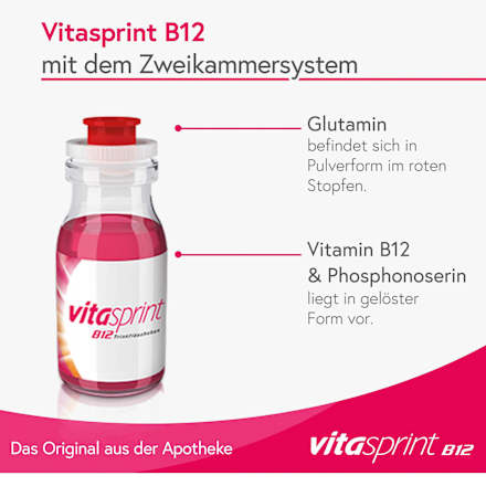 B12 Trinkfläschchen vitasprint