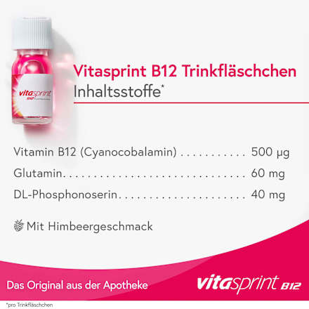 B12 Trinkfläschchen vitasprint
