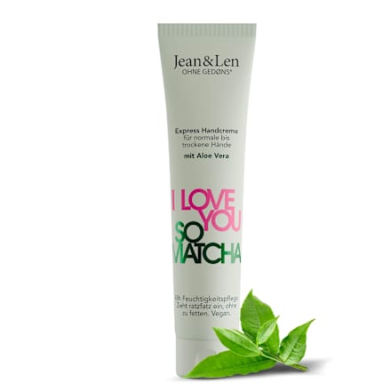 Handcreme I love you so matcha Jean&Len