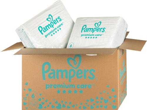 Plienky veľkosť 6 (13 - 18 kg) - mesačné balenie Pampers Premium Care