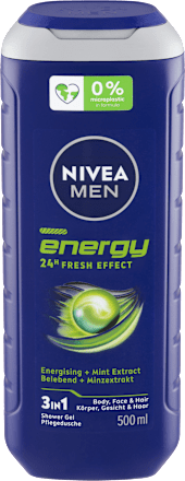 Sprchovací gél energy 3v1  NIVEA MEN