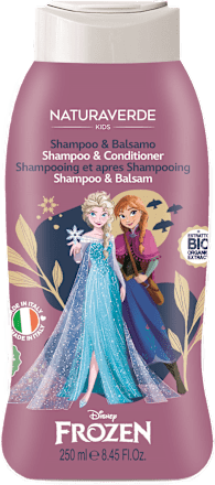 Shampoo e balsamo Disney Frozen NATURAVERDE KIDS