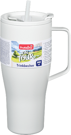 Termo lonček s slamico in zaščitnim pokrovčkom ON TOUR, več različic Profissimo