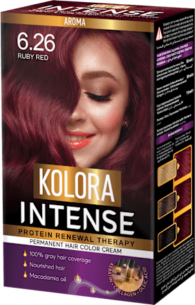 Боя за коса Protein Renewal Therapy, Nr. 6.26 Ruby Red KOLORA INTENSE