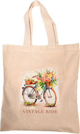 Pamučna vrećica – vintage ride PONTES SALUTIS