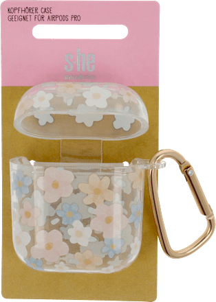 Kopfhörer-Case mit Blumenmuster s-he stylecollection