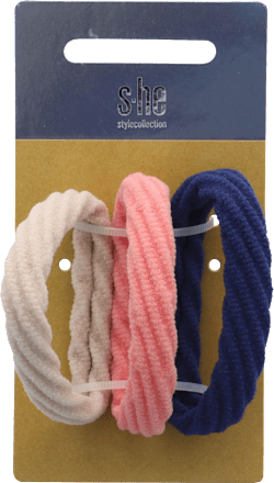 Haargummi-Set gewellt  s-he stylecollection