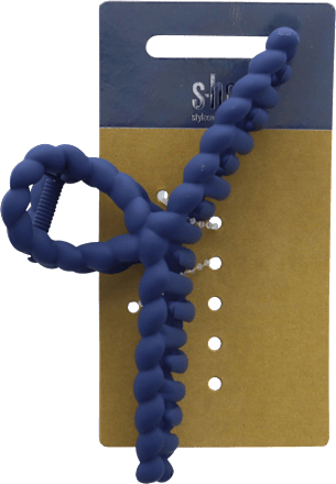 Haarklammer Loop blau s-he stylecollection