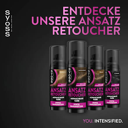 Ansatz Retoucher Dunkelbraun Syoss
