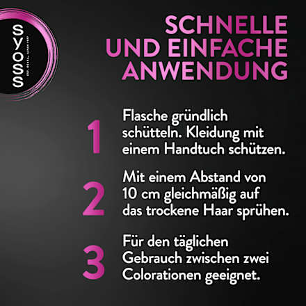 Ansatz Retoucher Dunkelbraun Syoss