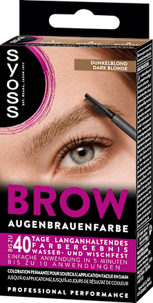 Augenbrauenfarbe Dunkelblond 6-1 syoss