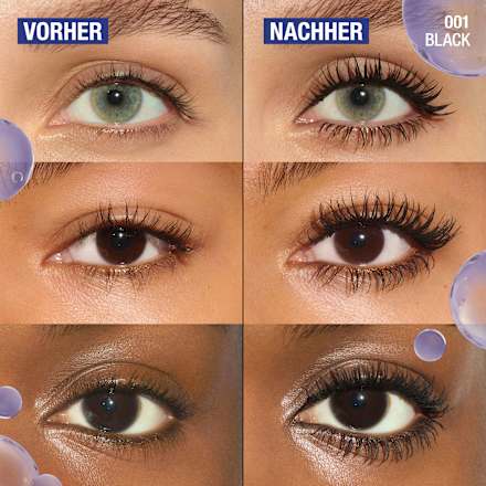 Mascara Wonder'Bond Lash Filler & Hyaluronic 001 Black MANHATTAN Cosmetics