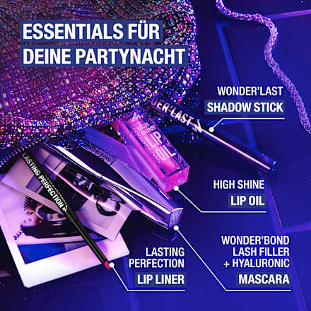 Mascara Wonder'Bond Lash Filler & Hyaluronic 001 Black MANHATTAN Cosmetics