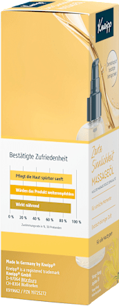 Massageöl Zarte Sinnlichkeit Kneipp