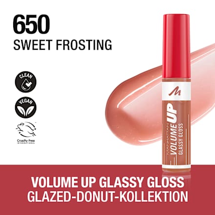 Lipgloss Volume Up 700 Sprinkled Sugar MANHATTAN Cosmetics