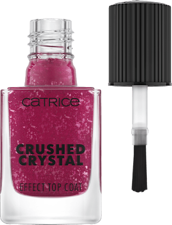 Top Coat  Crushed Crystal Effect 010 Amethyst Aura CATRICE
