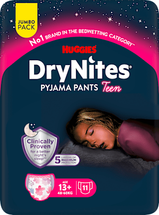 Pyjama Pants Mädchen 13+ Jahre HUGGIES DryNites