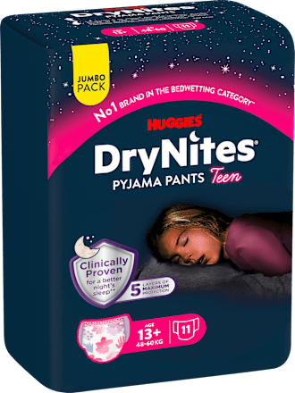 Pyjama Pants Mädchen 13+ Jahre HUGGIES DryNites