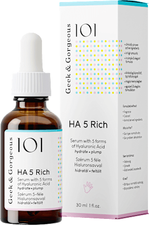 Serum HA 5 Rich Geek&Gorgeous