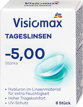 Dnevne kontaktne leče, dioptrija -5,00 visiomax